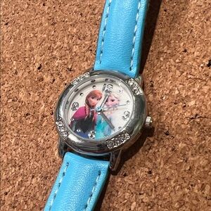 Disney Frozen Blue and Silver Kids Watch